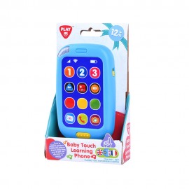 Playgotoys มือถือเด็กสอน 2 ภาษา (EN+FR) สีฟ้า ของเล่นเสริมพัฒนาการ (PG-2617)