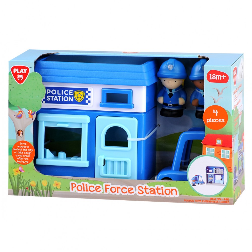 Playgo ของเล่นพัฒนาการ Play set สถานีตำรวจ(PG-9817)